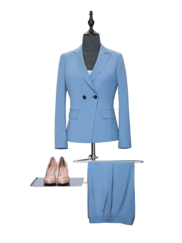 Blue womens suit