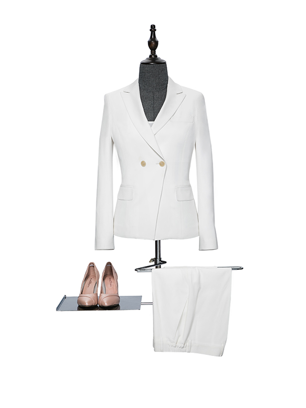 White womens suit