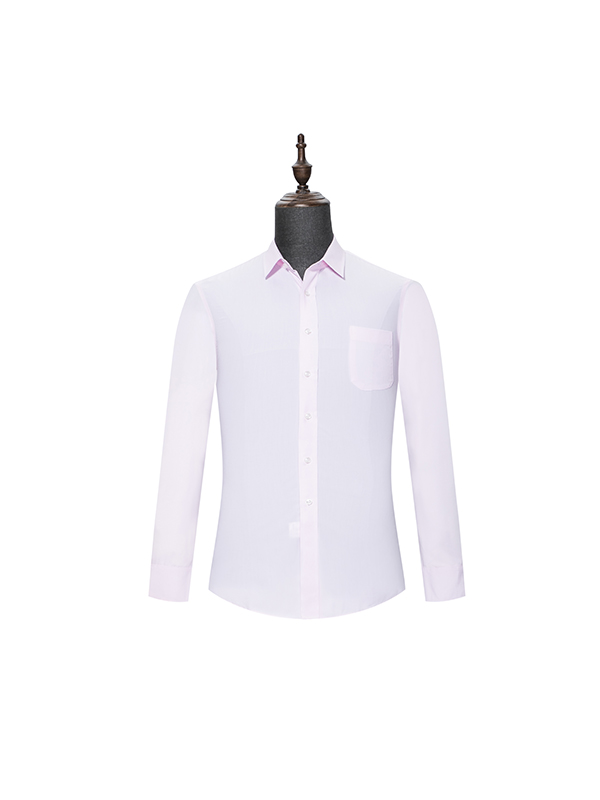 Pink mens long sleeve shirt