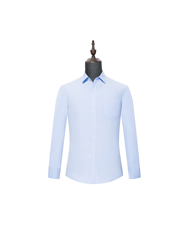 Light blue mens long sleeve shirt