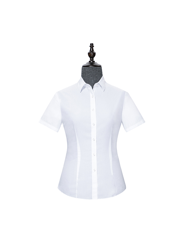 White short sleeve womens shirt