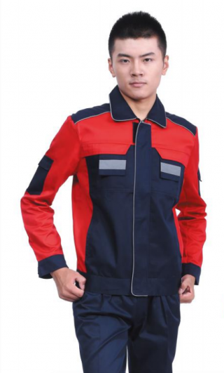 Polyester cotton spring and autumn work clothes