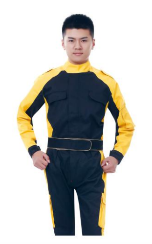 Polyester cotton heavy gauze car suit